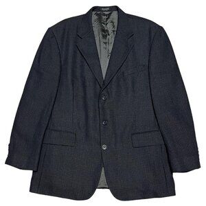 Oscar De La Renta 100% WOOL Luxury Designer Suit Jacket Blazer - 44R
